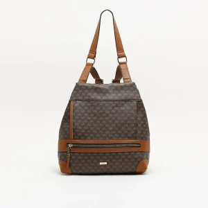 Monogram mochila antirrobo con estampado monograma