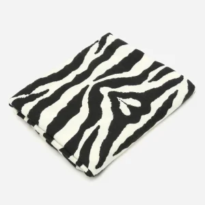 Zebras maxi bufanda con estampado animal