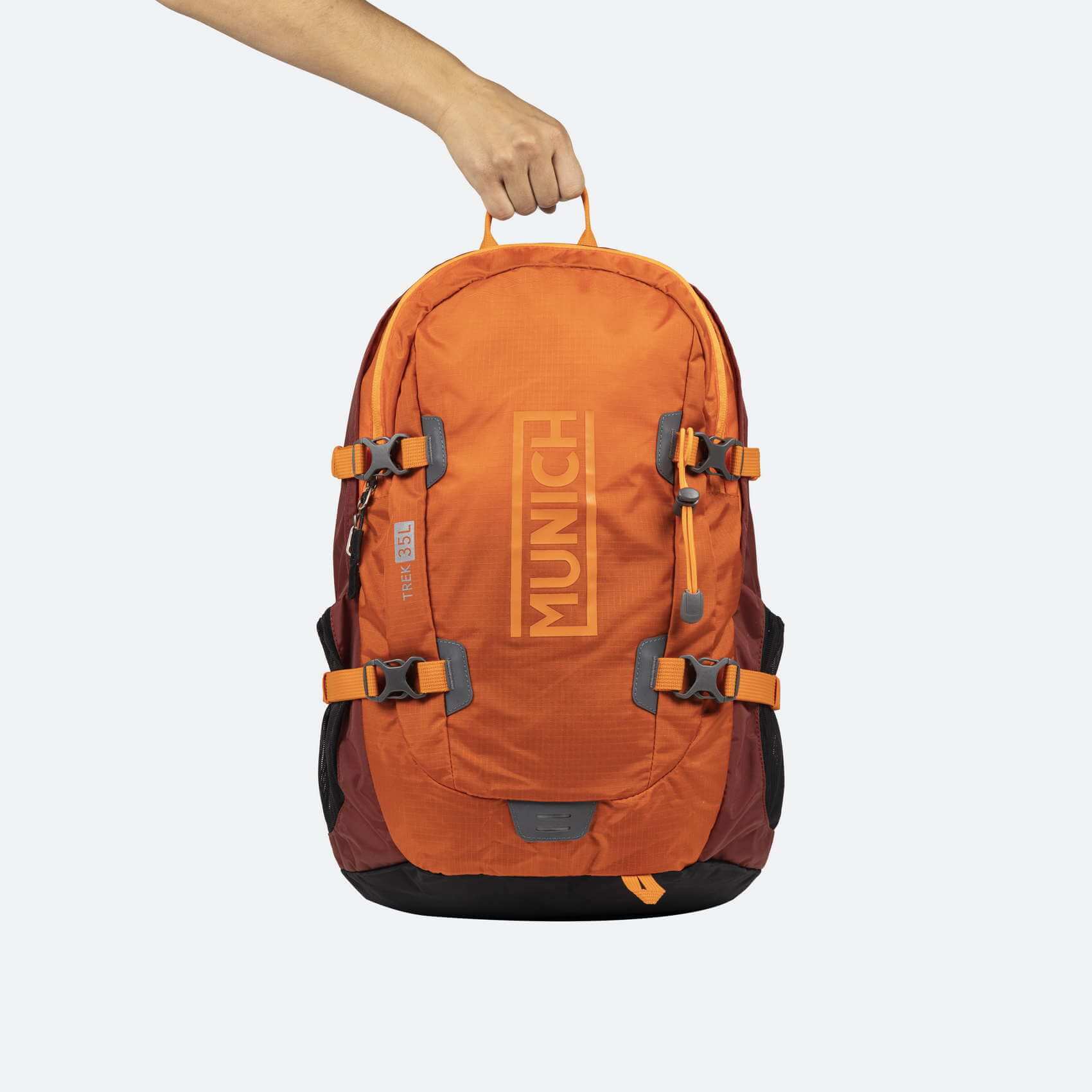Mochila deportiva 35L MUNICH Trek Naranja - Imagen 6