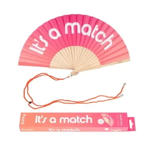 Abanico FISURA “It’s a match” degradado rosa