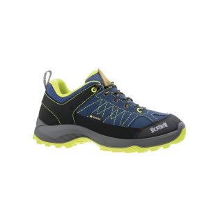 ZAPATILLAS DE TREKKING JÚNIOR ROCK Azul/Lima – BESTARD
