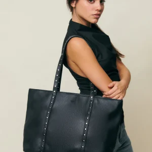 Watty bolso shopper con detalles metálicos